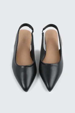 Pointed Toe Slingback Flats