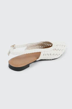Pointed Toe Slingback Flats