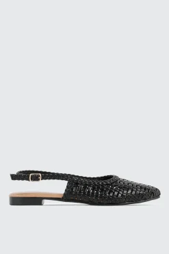 Pointed Toe Slingback Flats