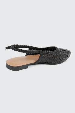Pointed Toe Slingback Flats
