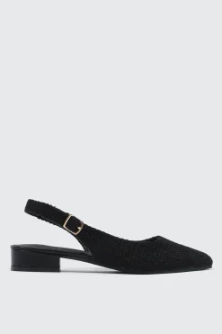 Pointed Toe Slingback Flats