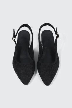 Pointed Toe Slingback Flats