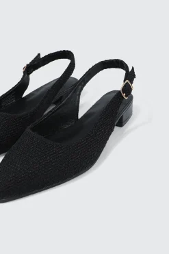 Pointed Toe Slingback Flats