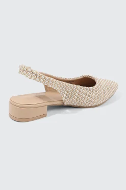 Pointed Toe Slingback Flats