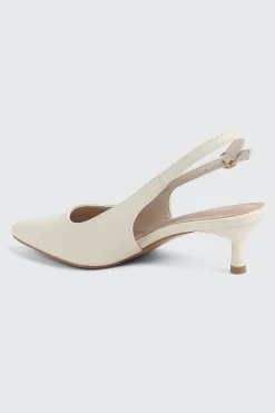 Pointed Toe Slingback Heels