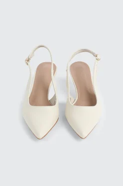 Pointed Toe Slingback Heels