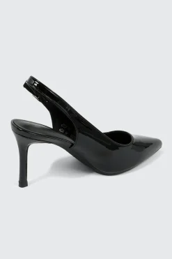 Pointed Toe Slingback Heels