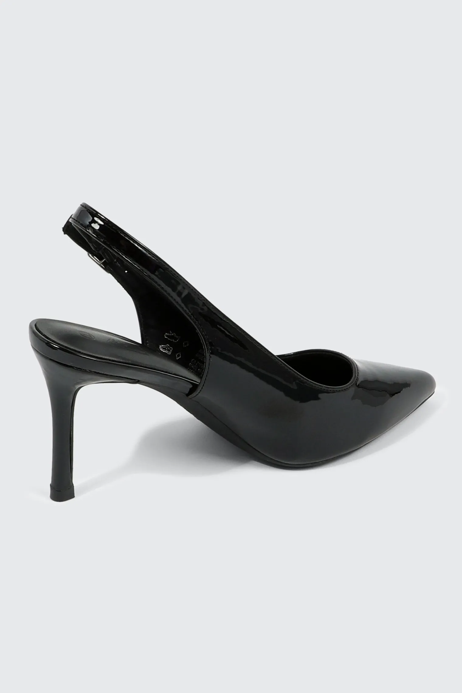 Pointed Toe Slingback Heels