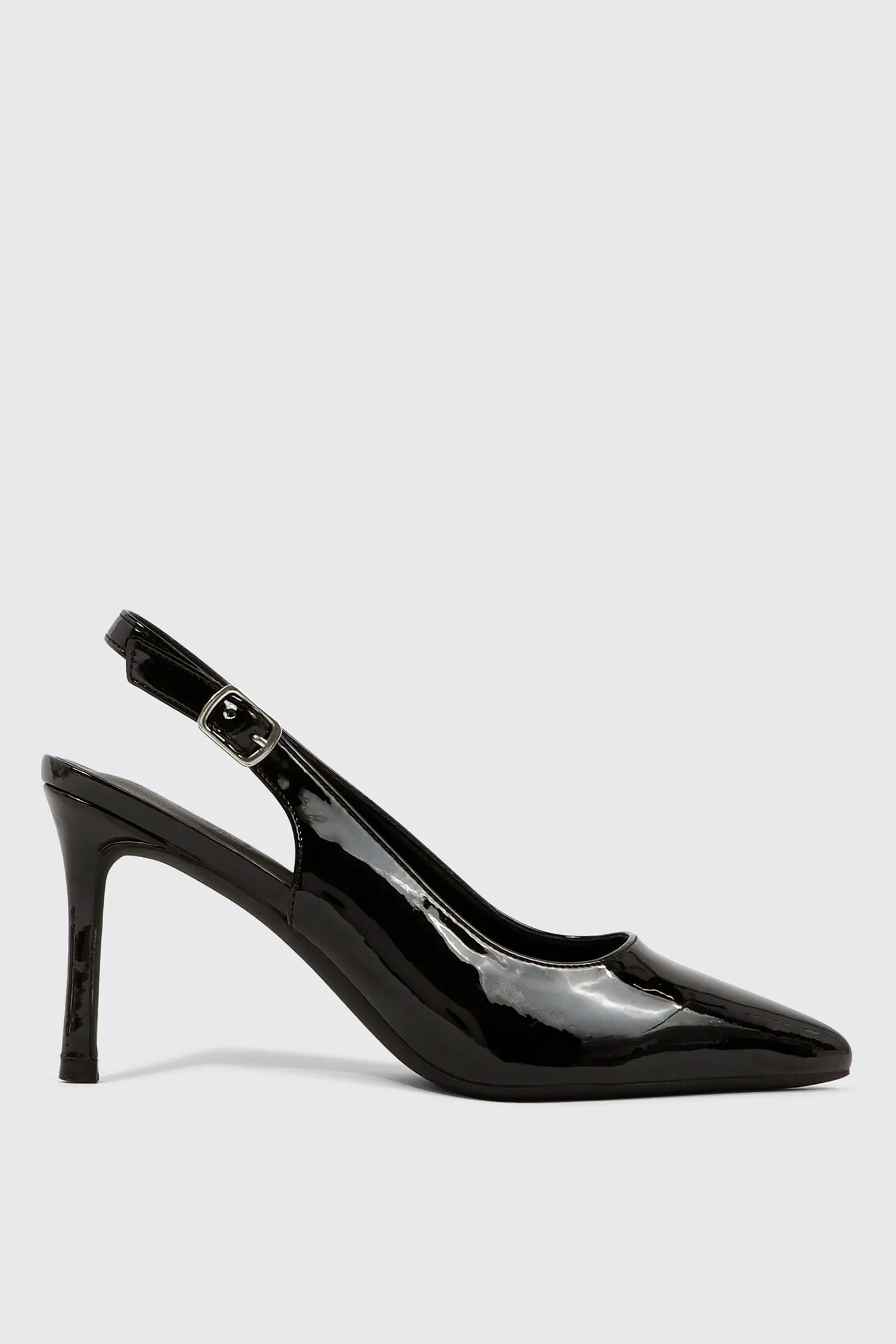 Pointed Toe Slingback Heels