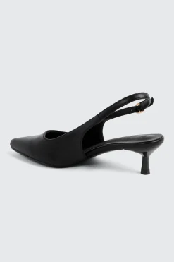 Pointed Toe Slingback Heels