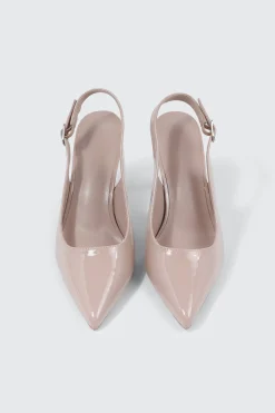 Pointed Toe Slingback Heels