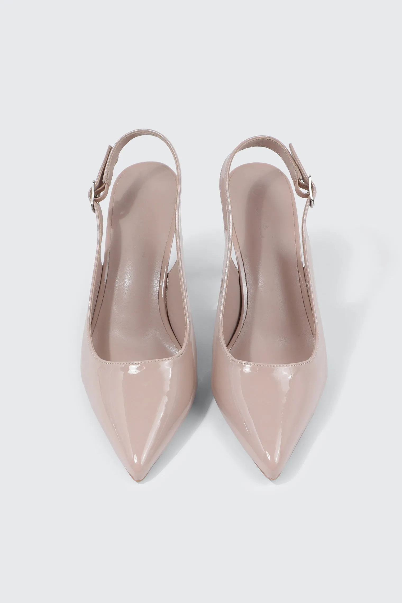 Pointed Toe Slingback Heels