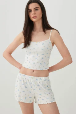 Pointelle PJ Shorts