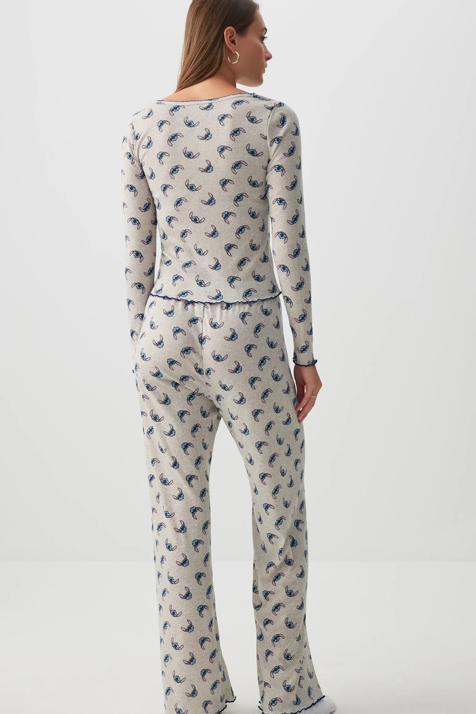 Pointelle Stitch PJ Set