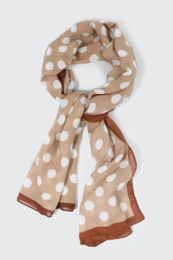 Polka Dot Lightweight Scarf