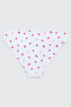 Printed Bikini Bottom