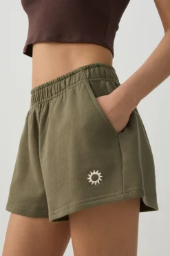 Printed Knit Shorts