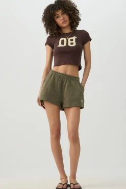 Printed Knit Shorts