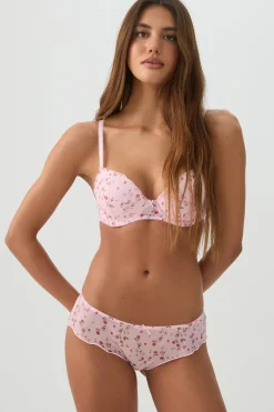 Printed Mesh Boyshort