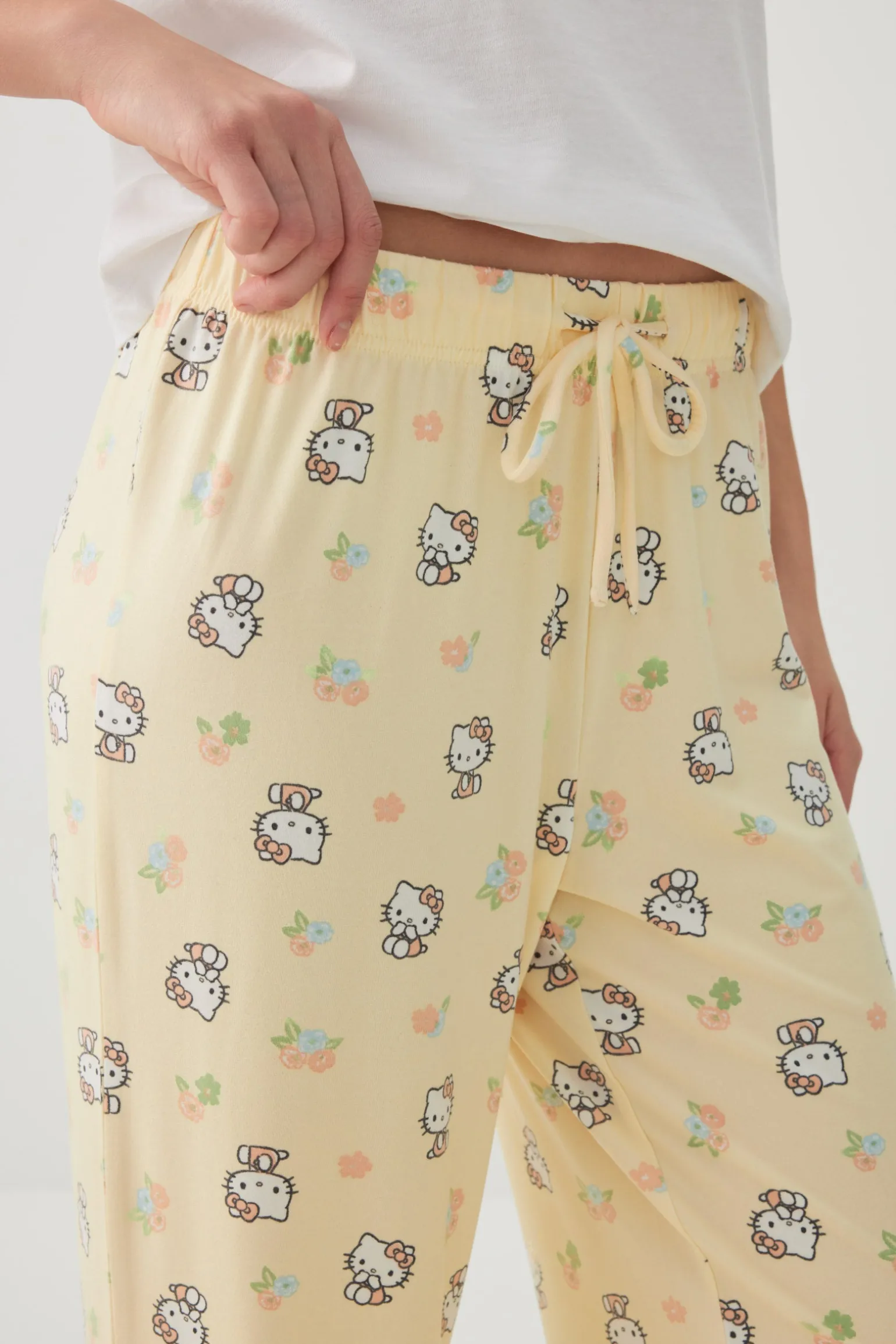 Printed Straight Leg PJ Pants