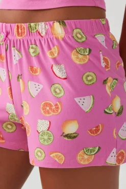 Printed Ultra Soft PJ Shorts