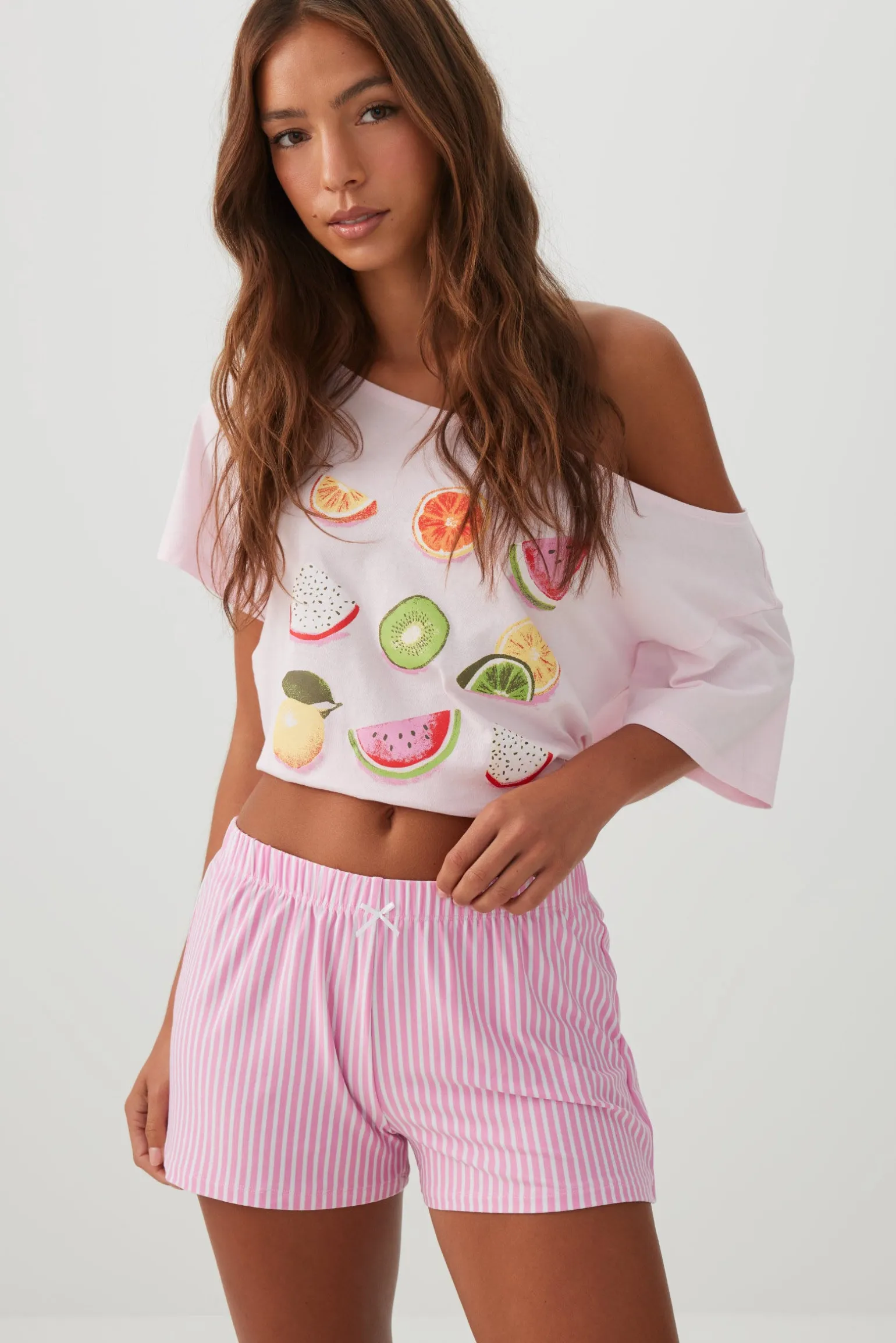 Printed Ultra Soft PJ Shorts