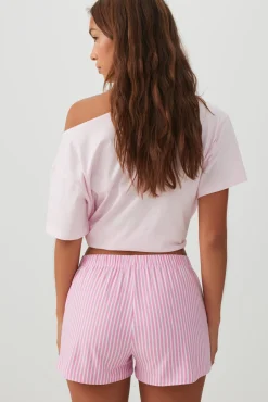 Printed Ultra Soft PJ Shorts