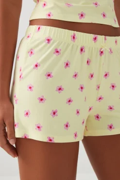 Printed Ultra Soft PJ Shorts