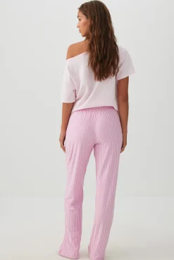Printed Ultra Soft Straight Leg PJ Pants