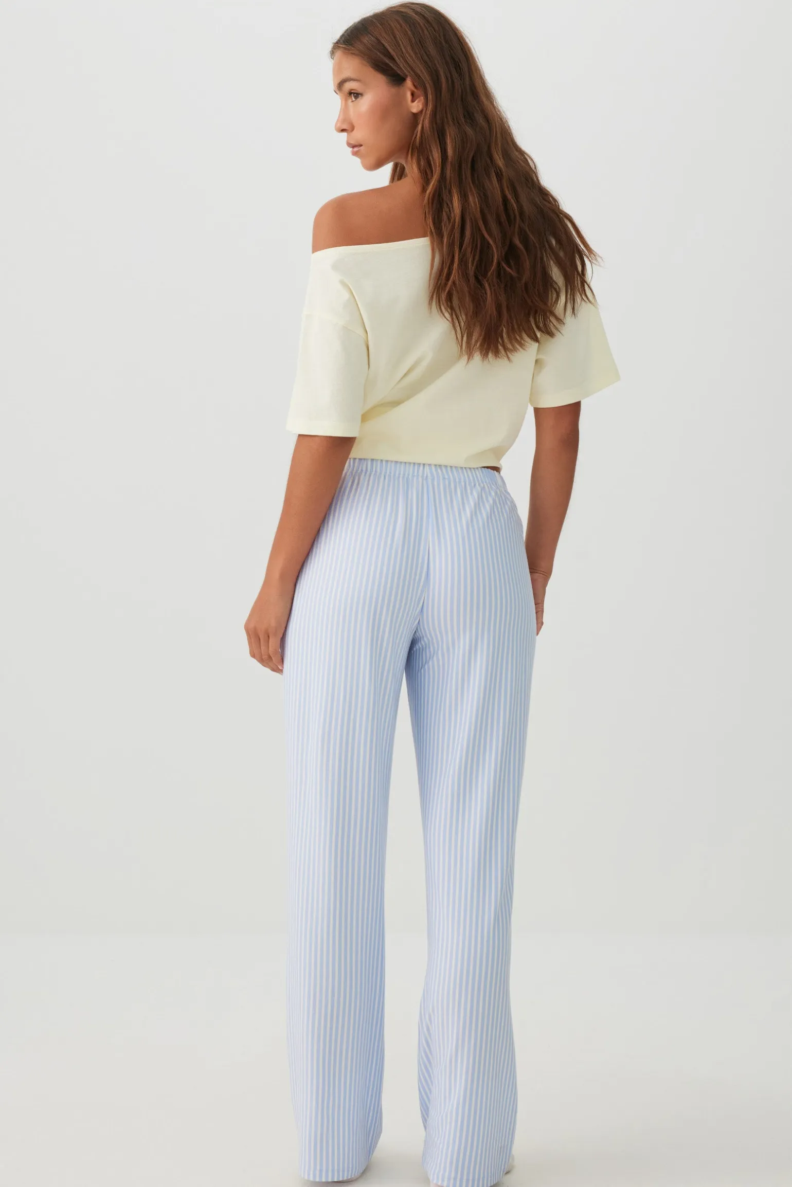 Printed Ultra Soft Straight Leg PJ Pants