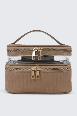 Quilted Cosmetics Bag