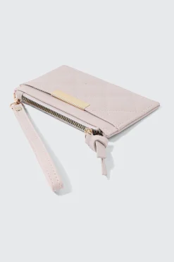 Quilted Diamond Wristlet Cardholder