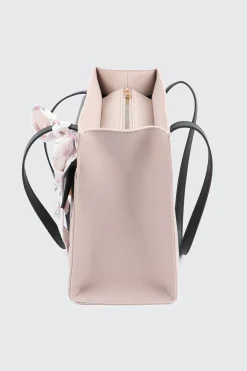Quilted Structured Tote Bag