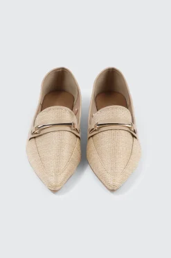 Raffia Loafers