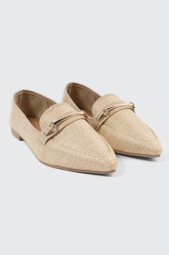 Raffia Loafers