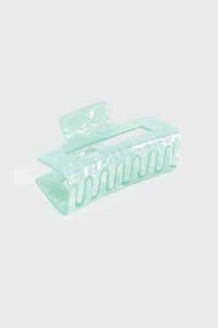 Rectangular Cutout Hair Claw