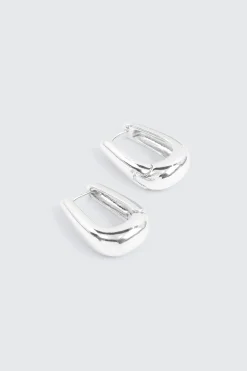 Rectangular Hoop Earrings