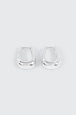 Rectangular Hoop Earrings