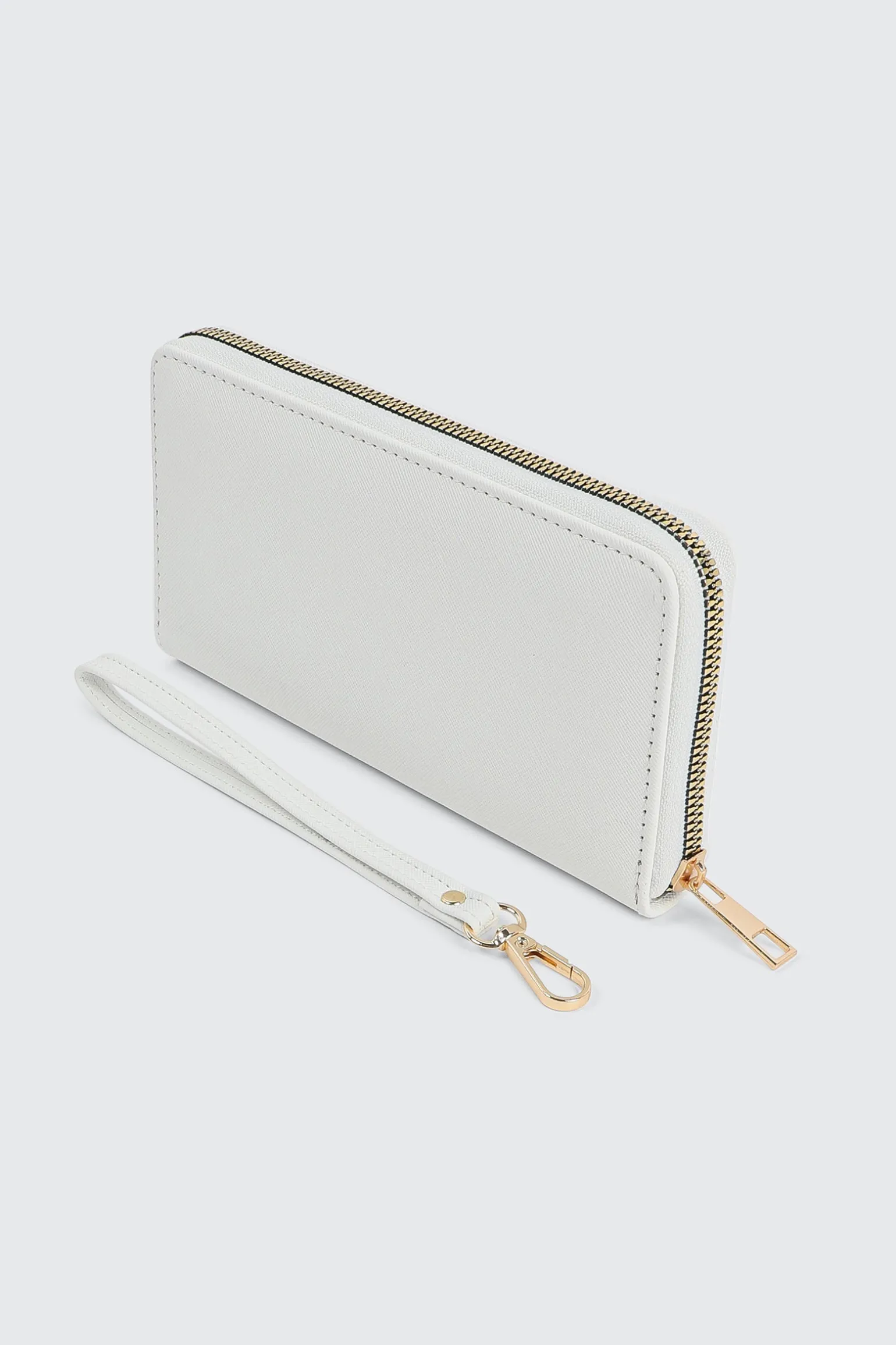 Rectangular Zip Around Wallet