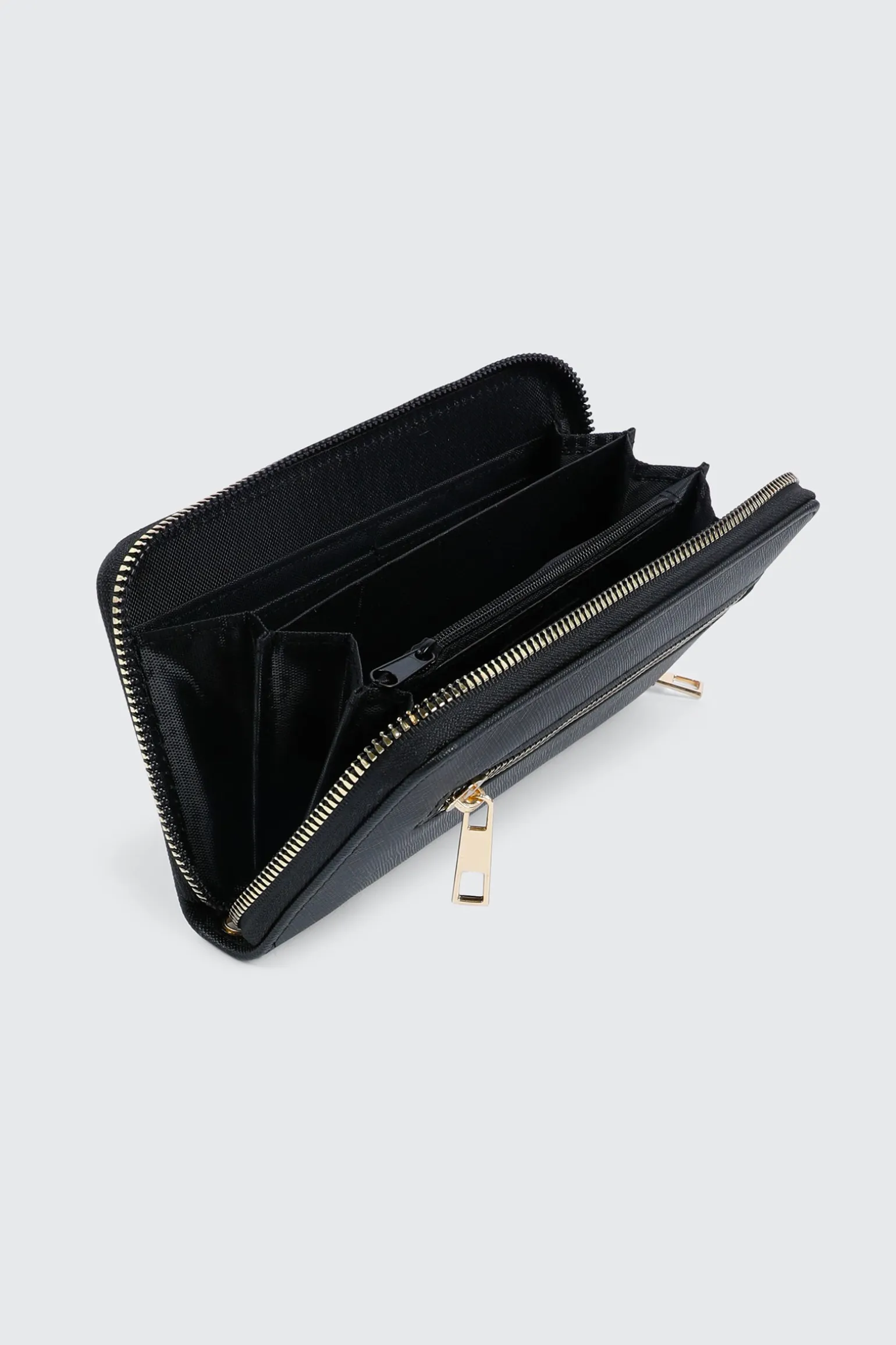 Rectangular Zip Around Wallet