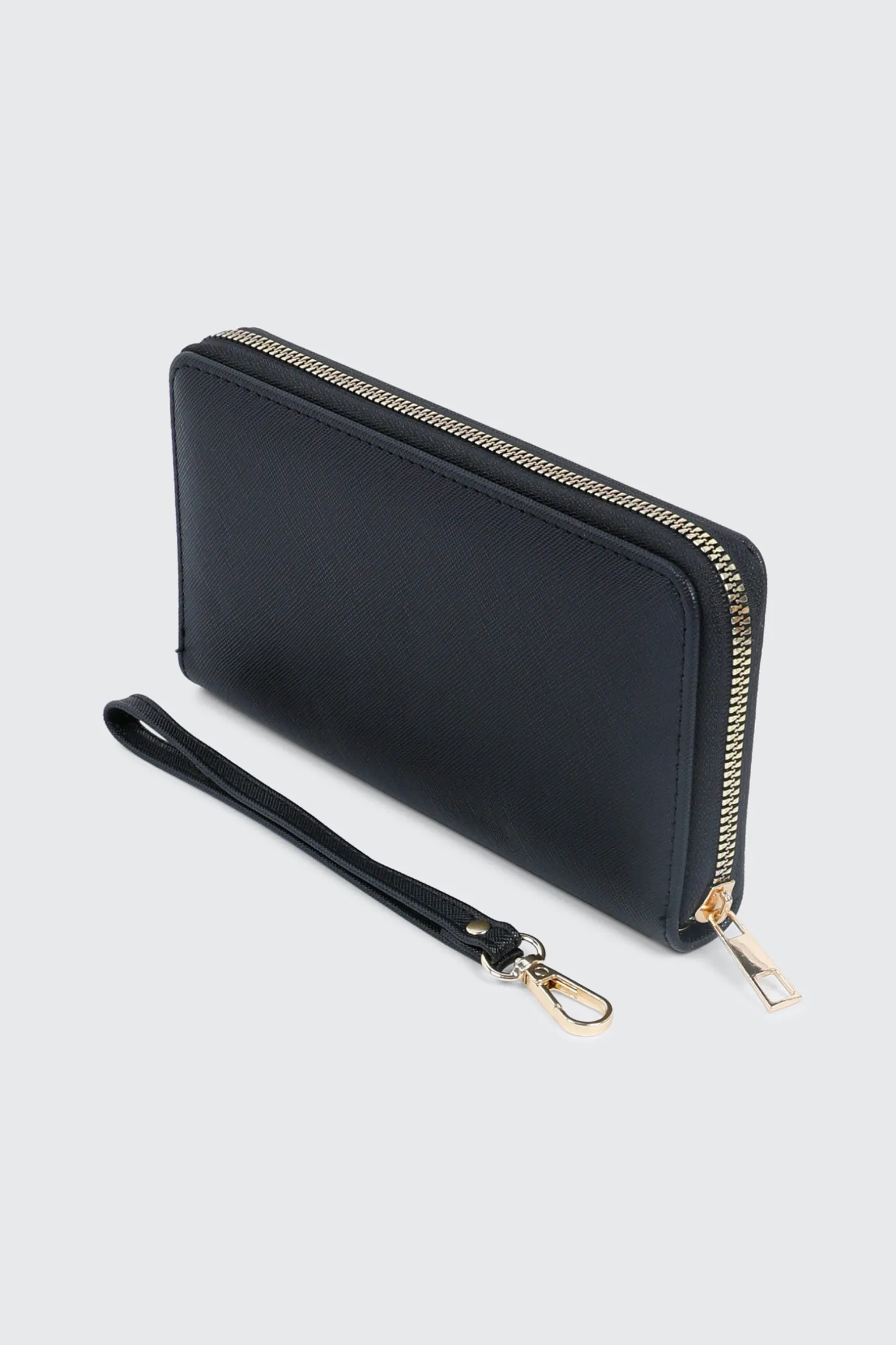 Rectangular Zip Around Wallet