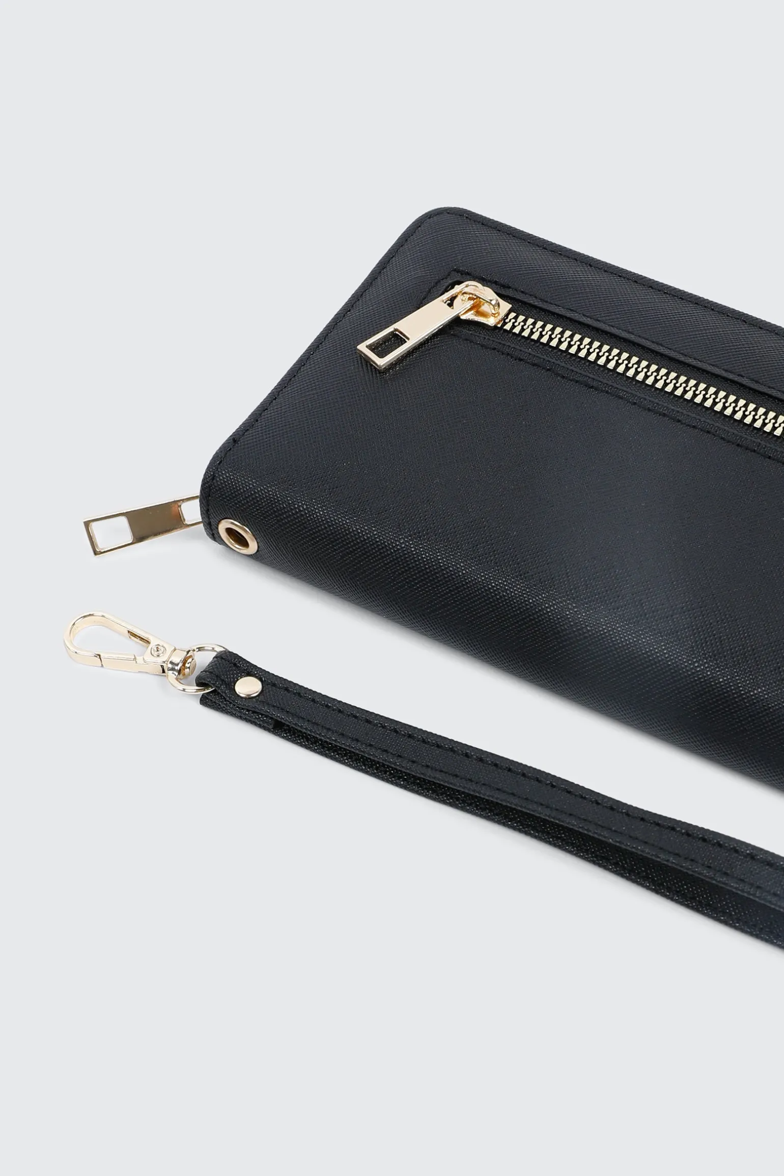 Rectangular Zip Around Wallet