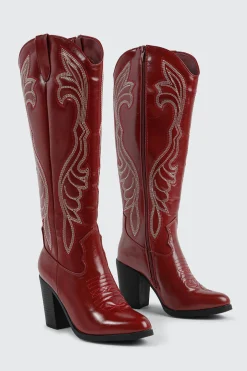 Red Cowboy Boots