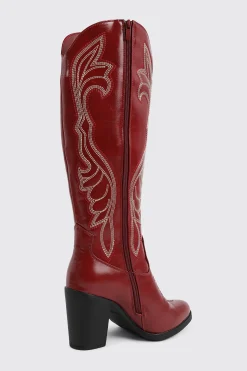 Red Cowboy Boots