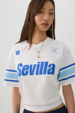 Relaxed Fit Sport Jersey T-Shirt
