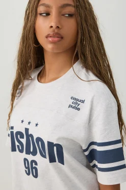 Relaxed Fit Sport Jersey T-Shirt