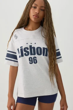 Relaxed Fit Sport Jersey T-Shirt
