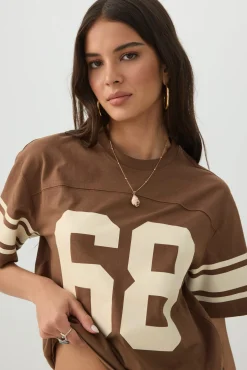 Relaxed Fit Sport Jersey T-Shirt