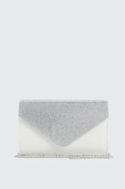 Rhinestone Envelope Clutch