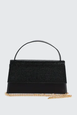 Rhinestone Flap Evening bag